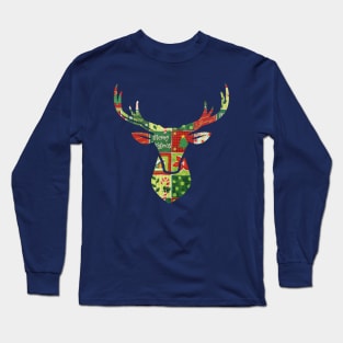 Reindeer Wrap Long Sleeve T-Shirt